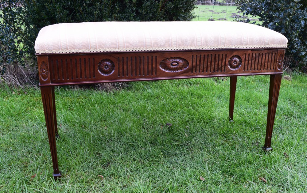 Antique Duet Piano Stool View VII