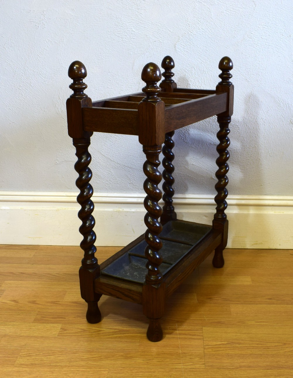 Antique Barley Twist Stick Stand View III