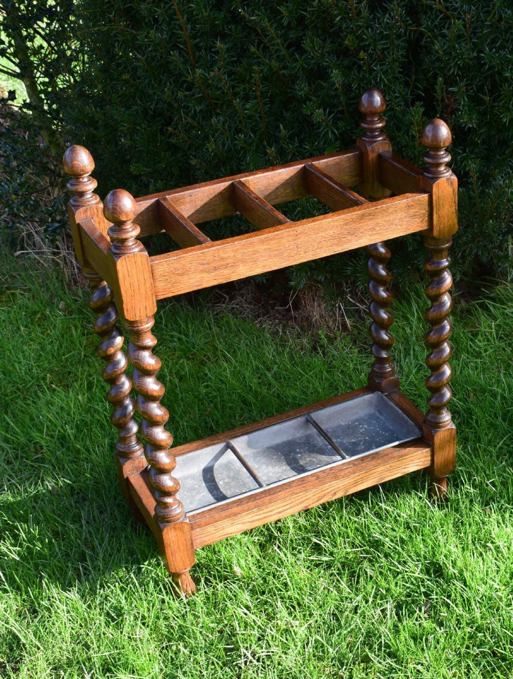 Antique Barley Twist Stick Stand View XI