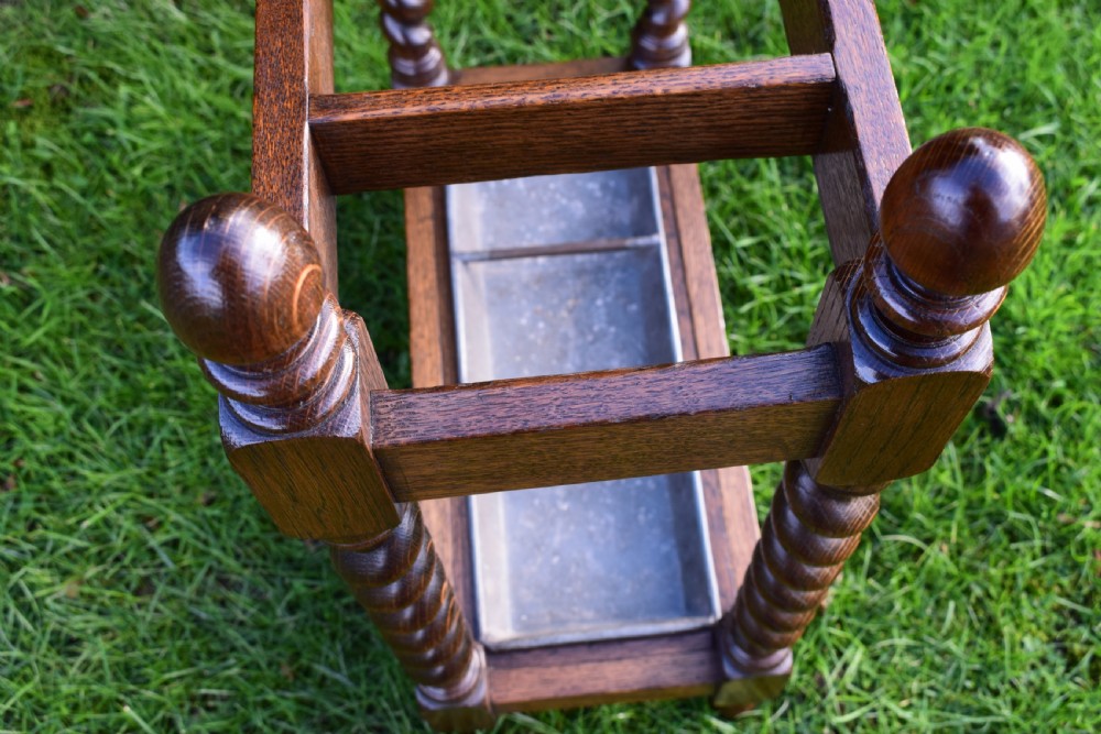 Antique Barley Twist Stick Stand View XII
