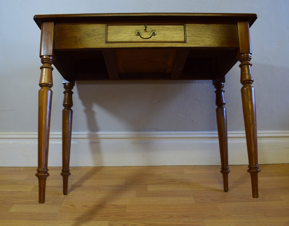 Antique Walnut Writing Table View XV