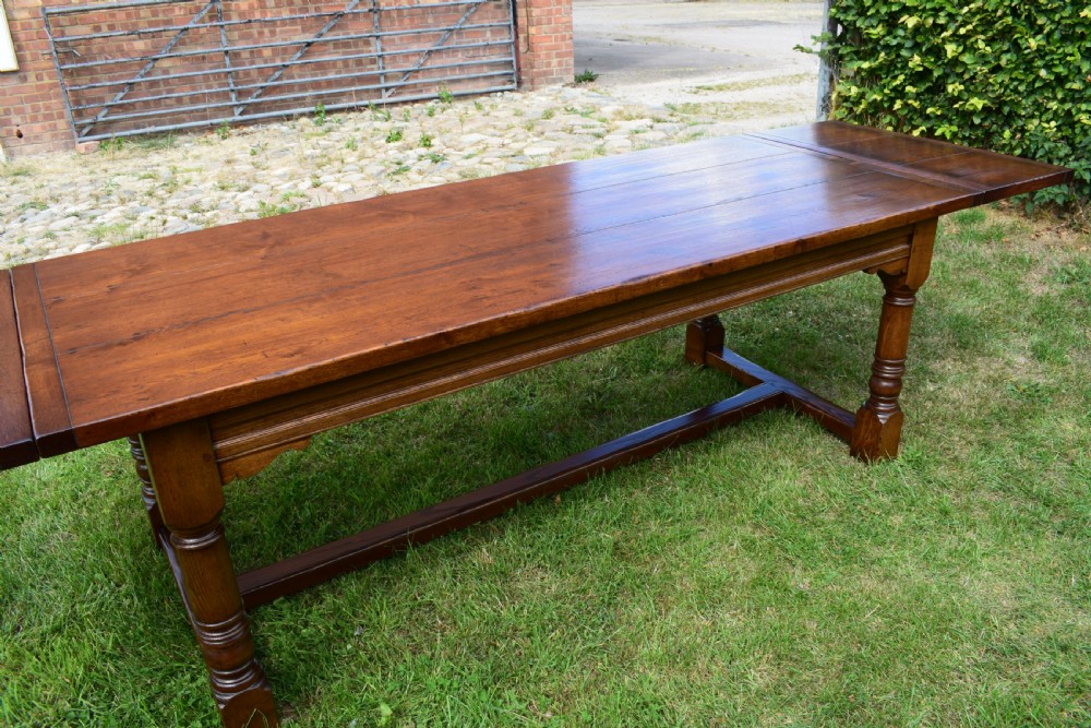 Oak Refectory Table View VII
