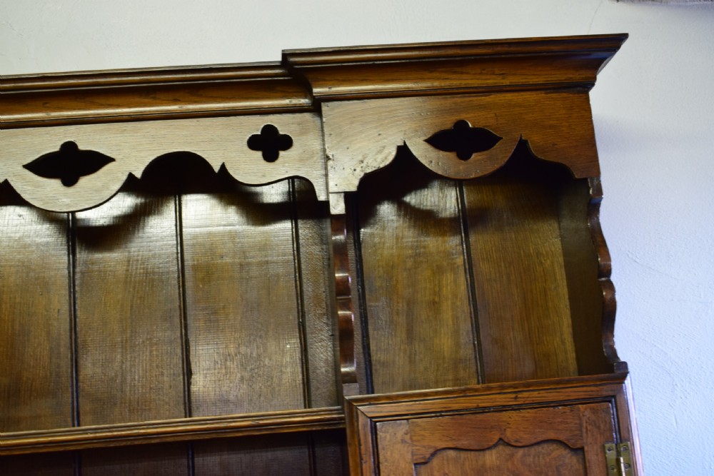 Antique Welsh Dresser & Rack Georgian Style View IX