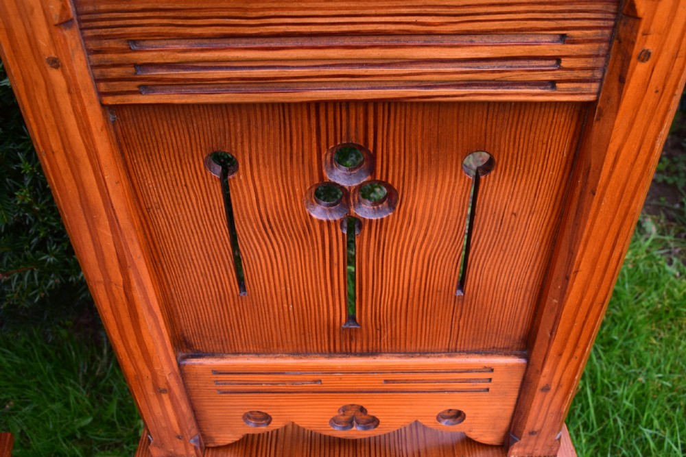  Victorian Pair of Gothic Hall Chairs View XV