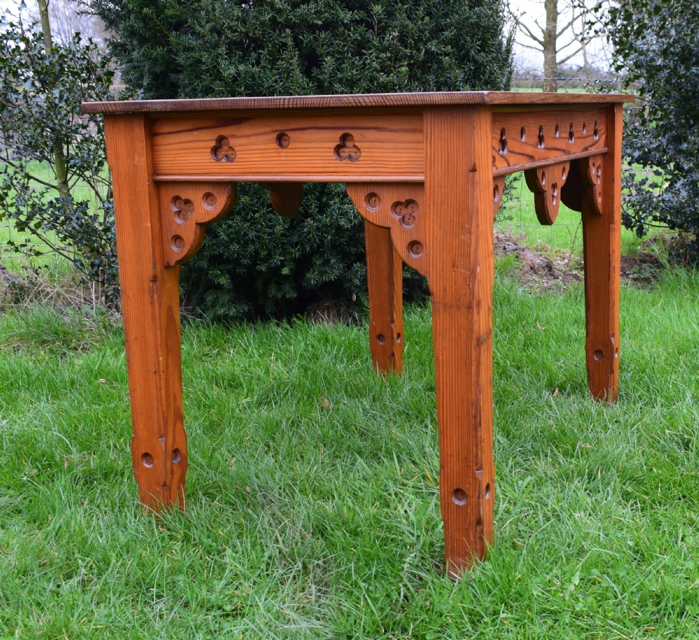 Victorian Gothic Hall Table View VI