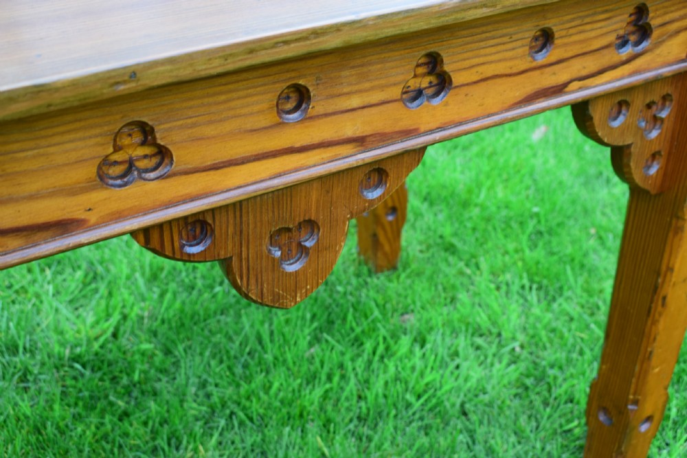 Victorian Gothic Hall Table View IX