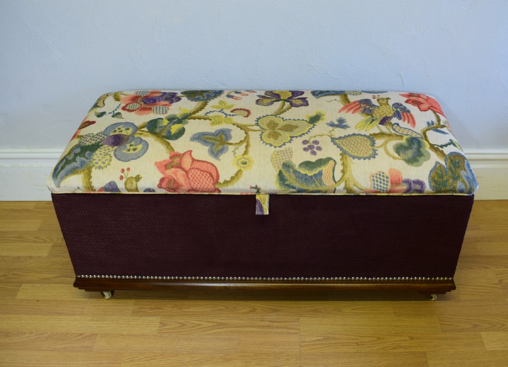 Upholstered Ottoman View VI