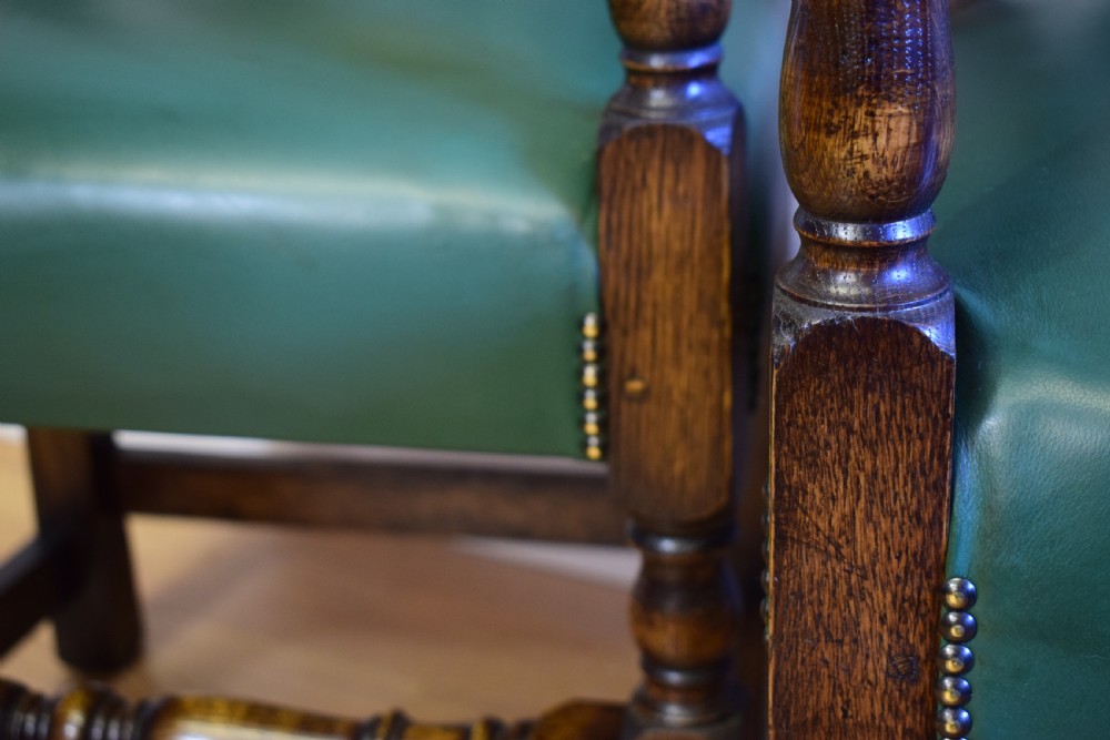 Pair of Oak Arm Chairs View VII