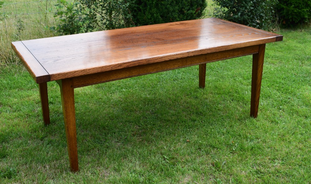 Oak Farmhouse Refectory Table View II