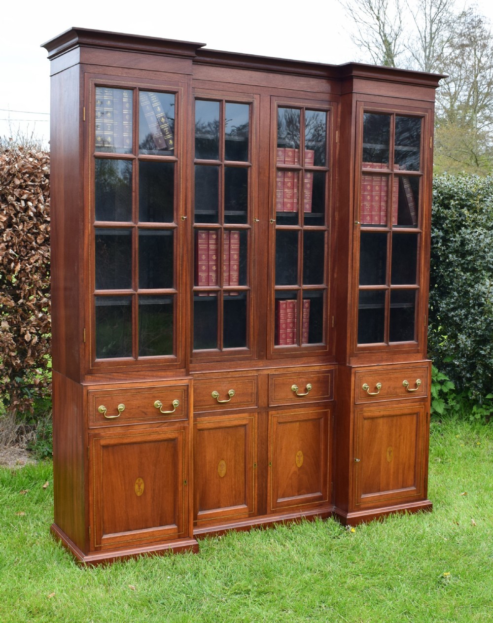 Mahogany Library Bookcase 
