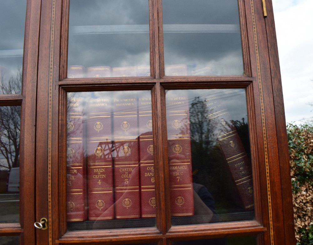Mahogany Library Bookcase  View V