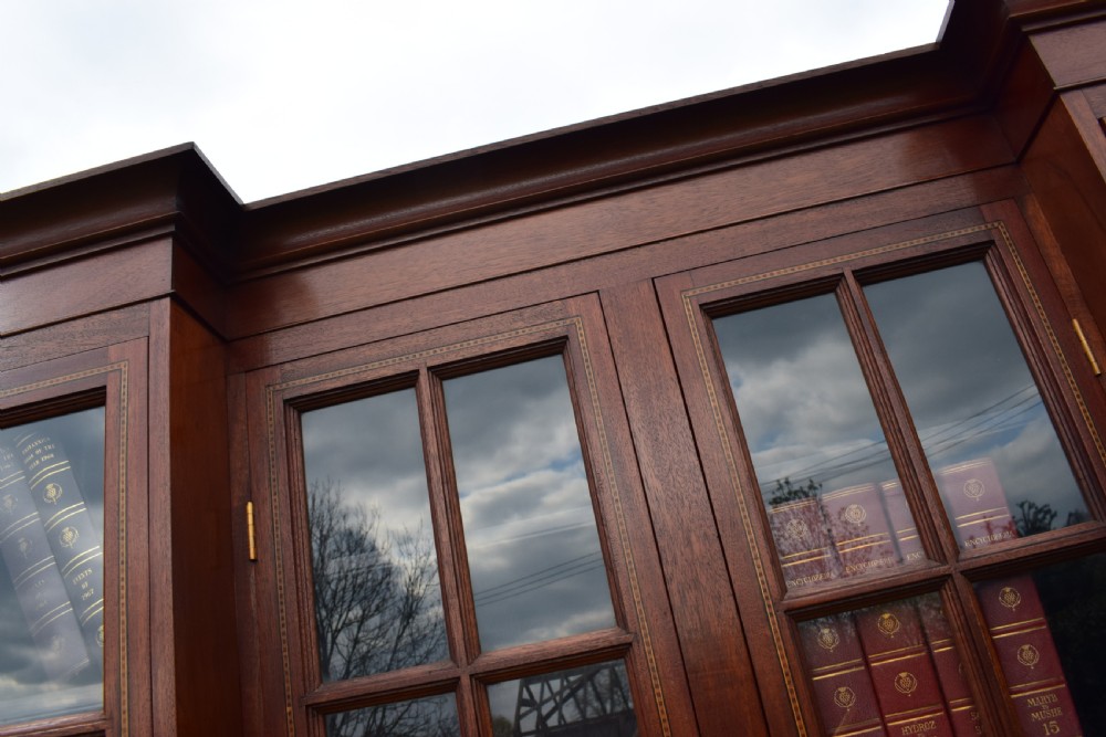 Mahogany Library Bookcase  View VI