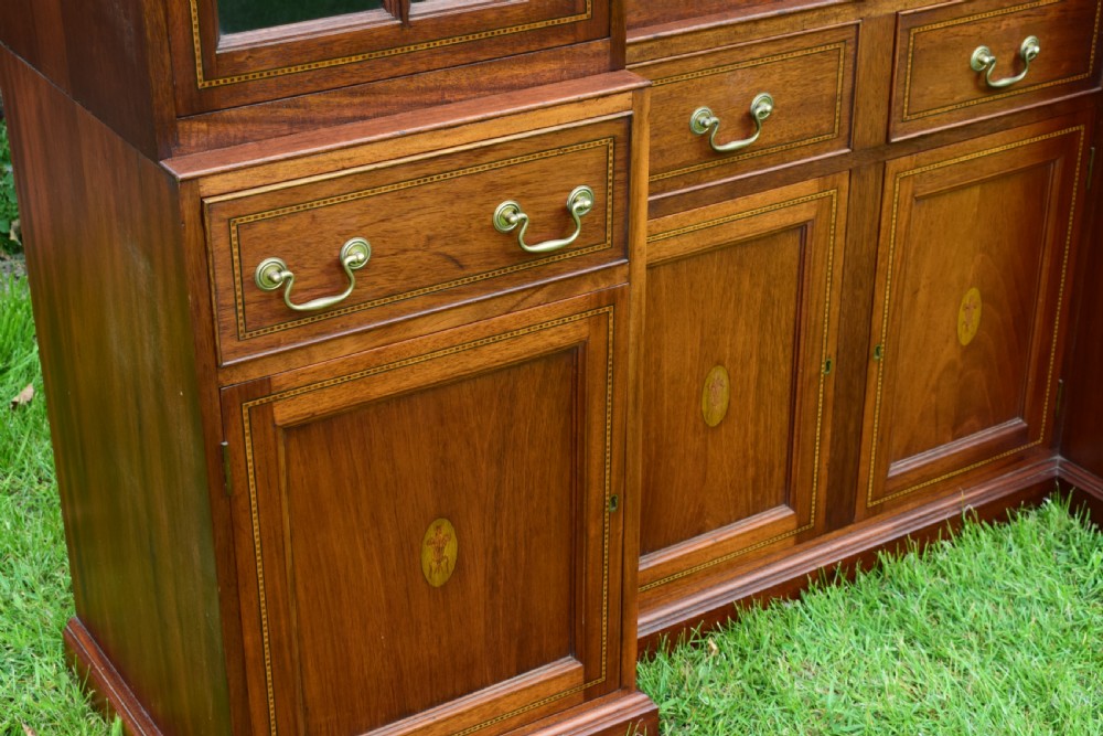 Mahogany Library Bookcase  View IX