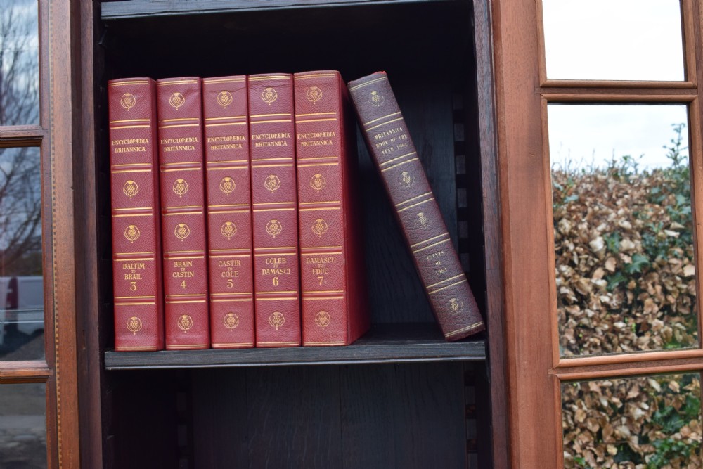 Mahogany Library Bookcase  View X