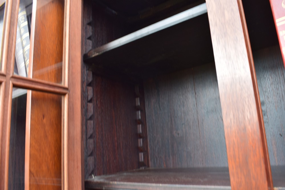 Mahogany Library Bookcase  View XIV