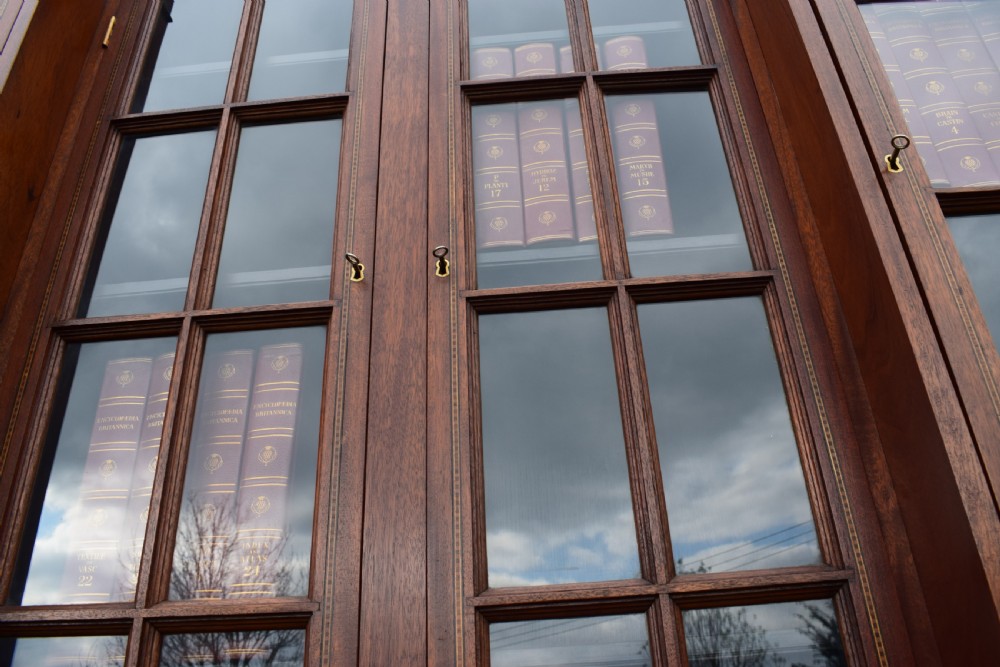 Mahogany Library Bookcase  View XVII