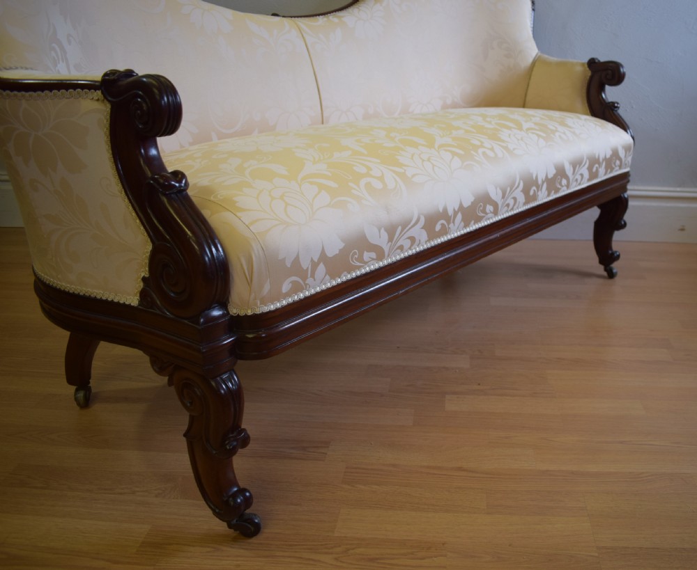 Antique Regency Couch View XI