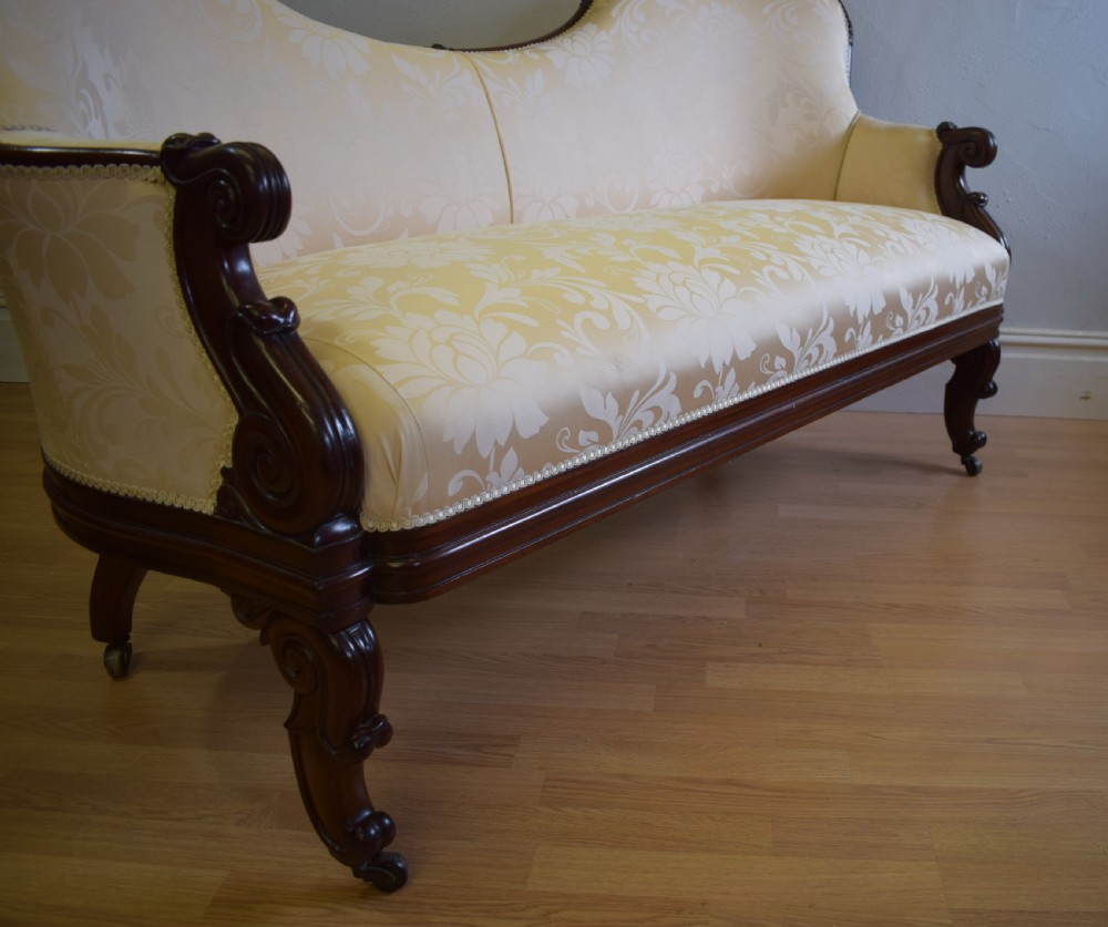 Antique Regency Couch View XII