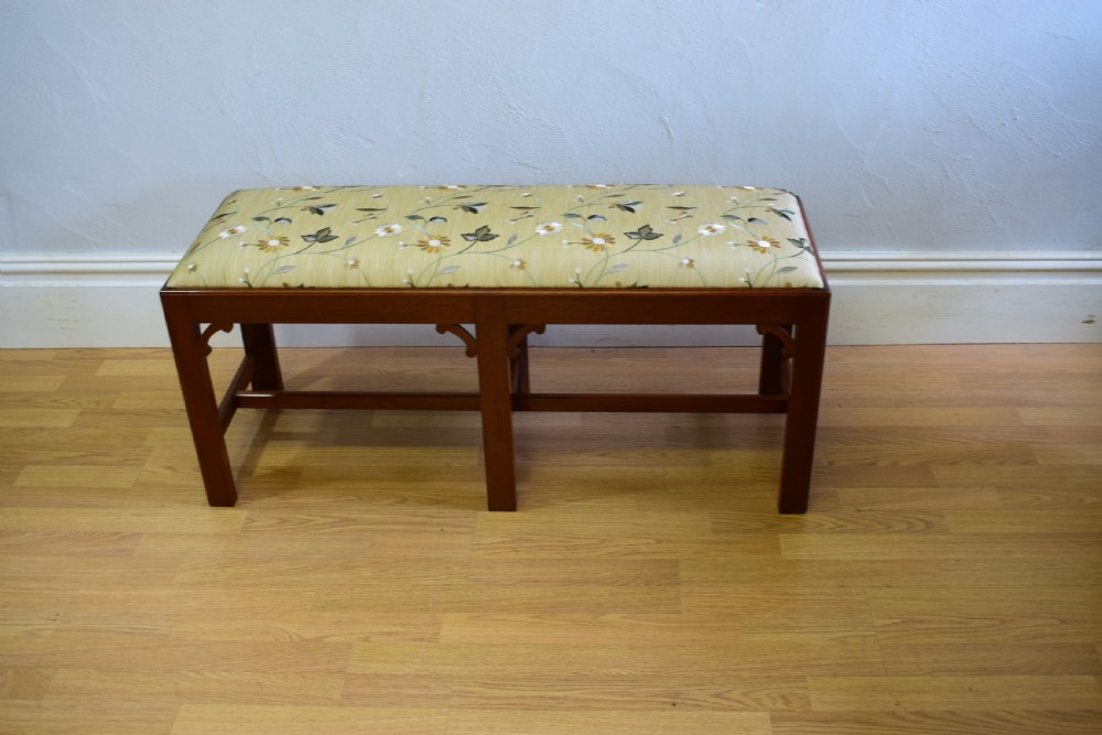 Mahogany Duet Stool View II