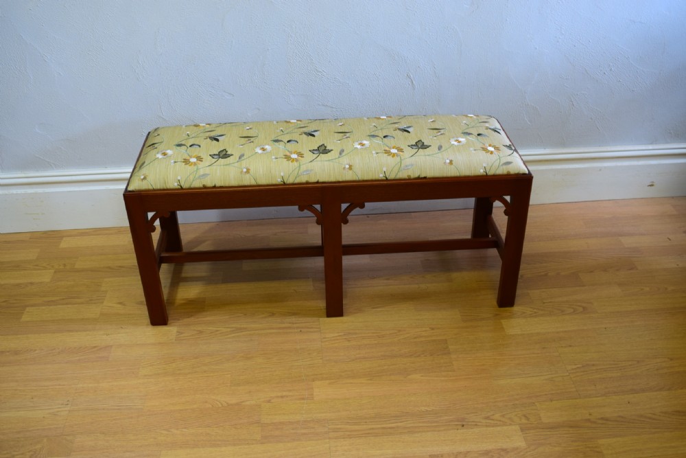 Mahogany Duet Stool View III