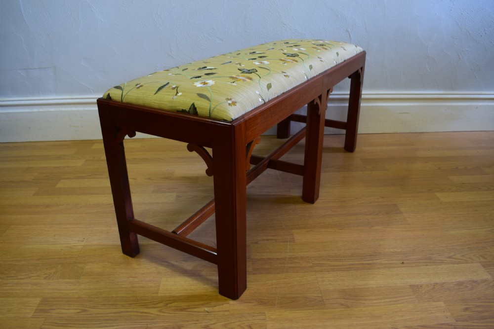 Mahogany Duet Stool View IX