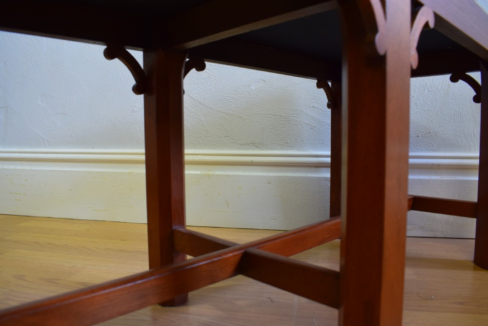 Mahogany Duet Stool View XI