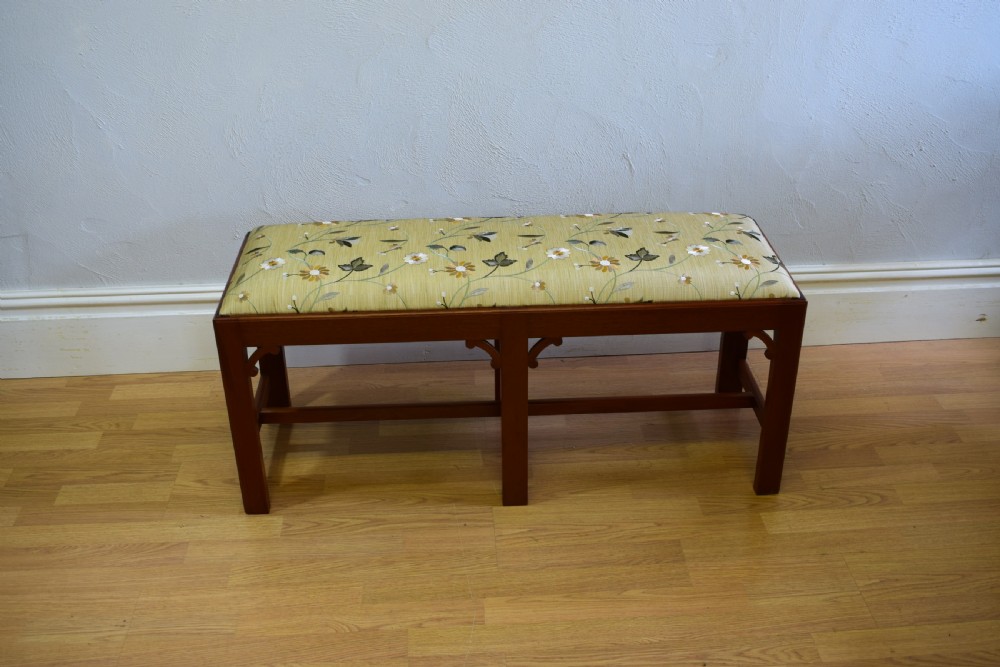 Mahogany Duet Stool View XII
