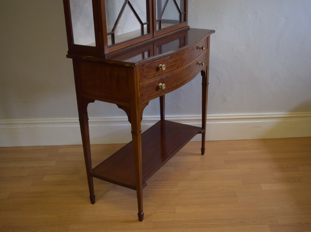 Edwardian Display Cabinet View VI