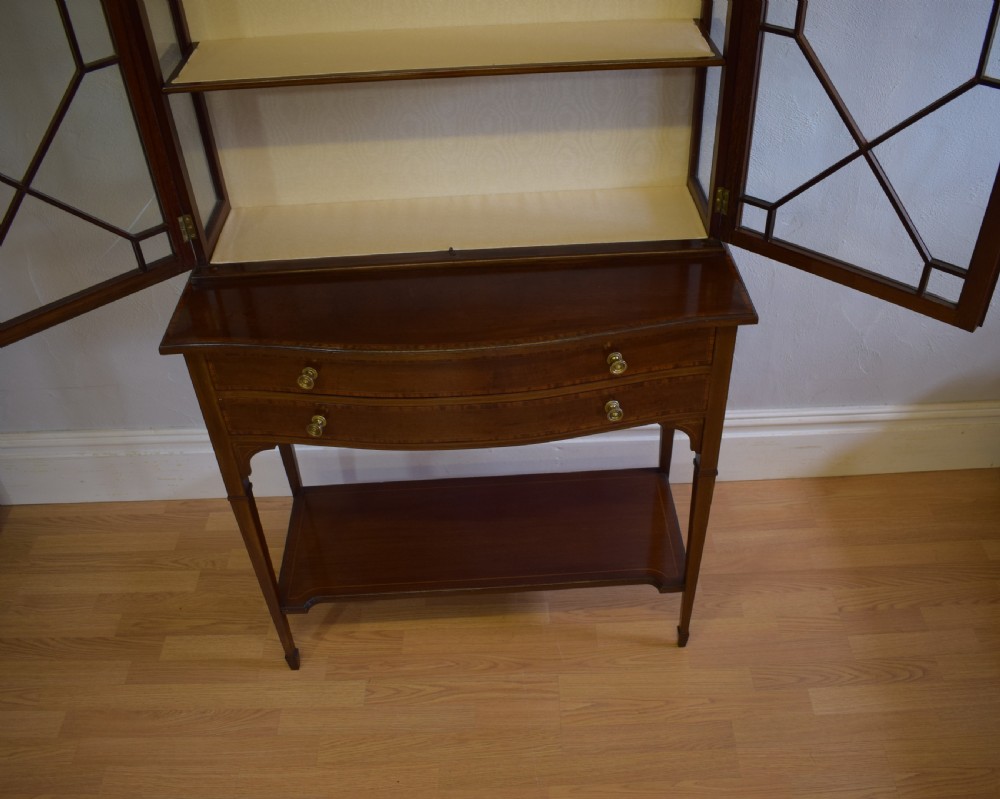 Edwardian Display Cabinet View XVII