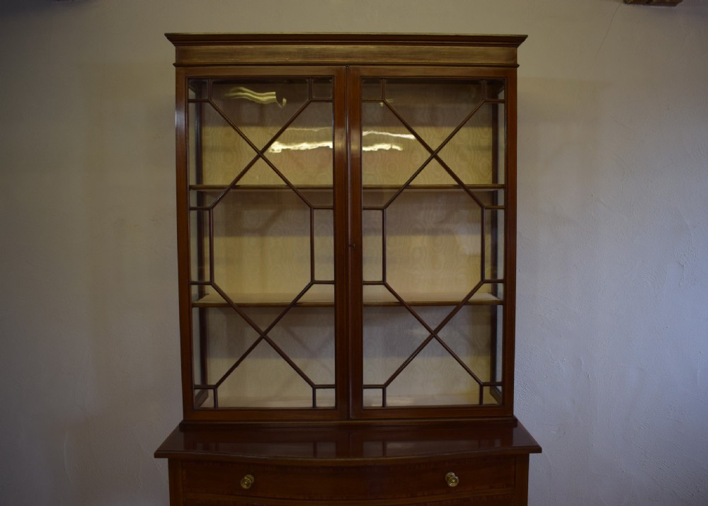 Edwardian Display Cabinet View XIX