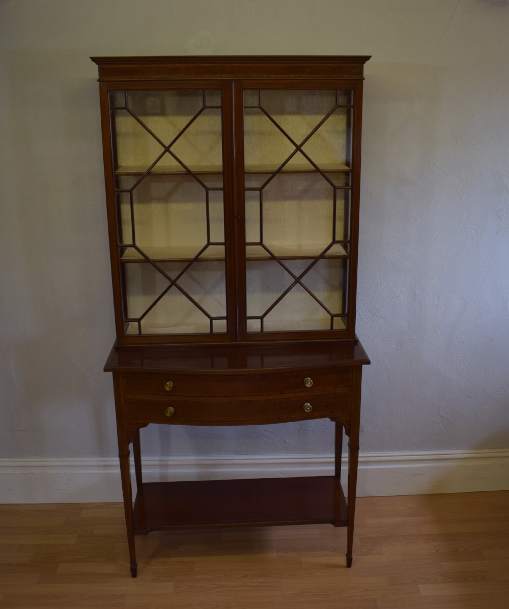Edwardian Display Cabinet View XX