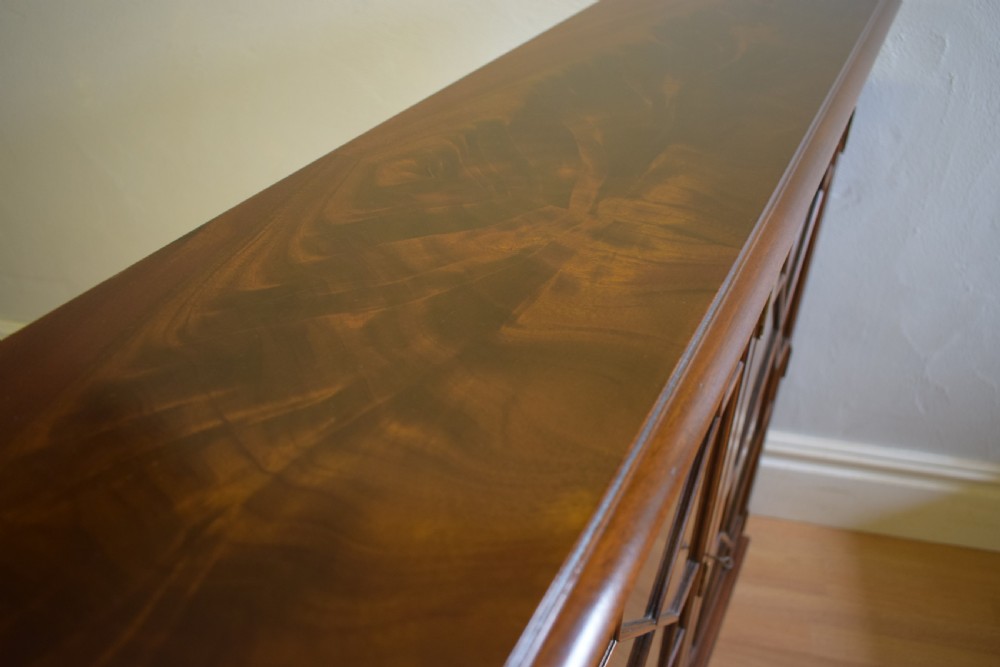 Antique 3 Door Bookcase View XII