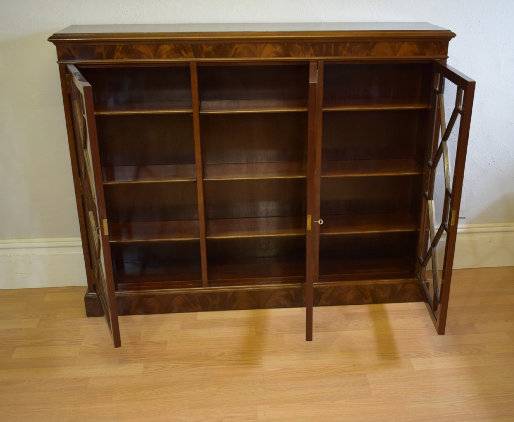 Antique 3 Door Bookcase View XIII