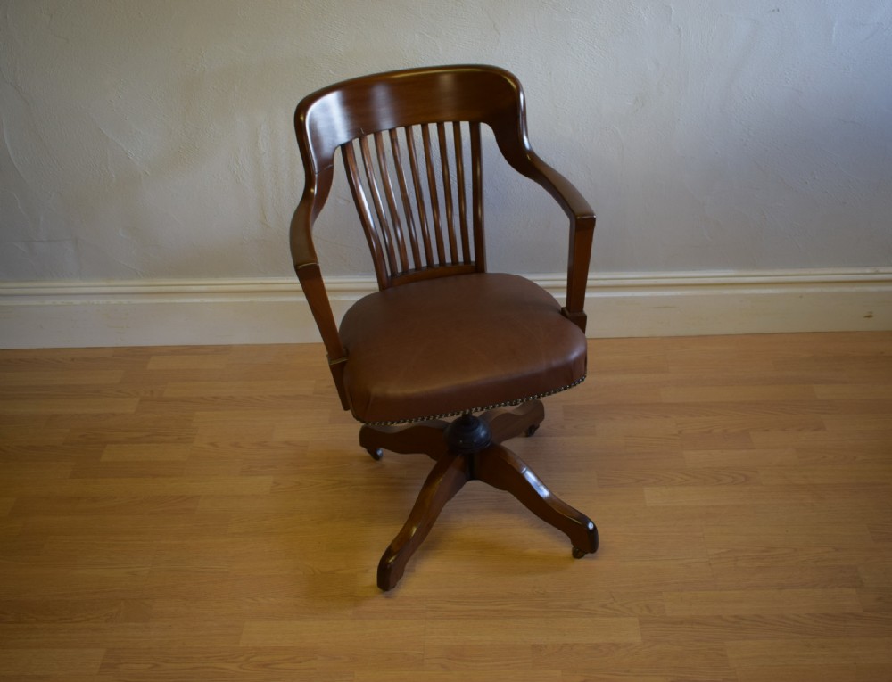 Antique Victorian Office Chair View II