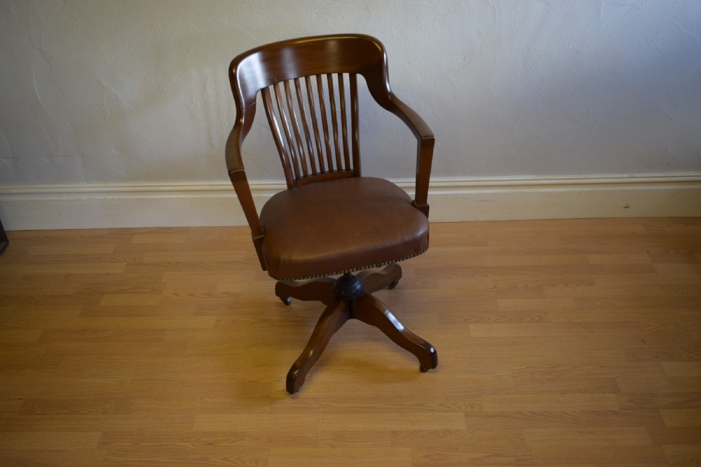 Antique Victorian Office Chair View III