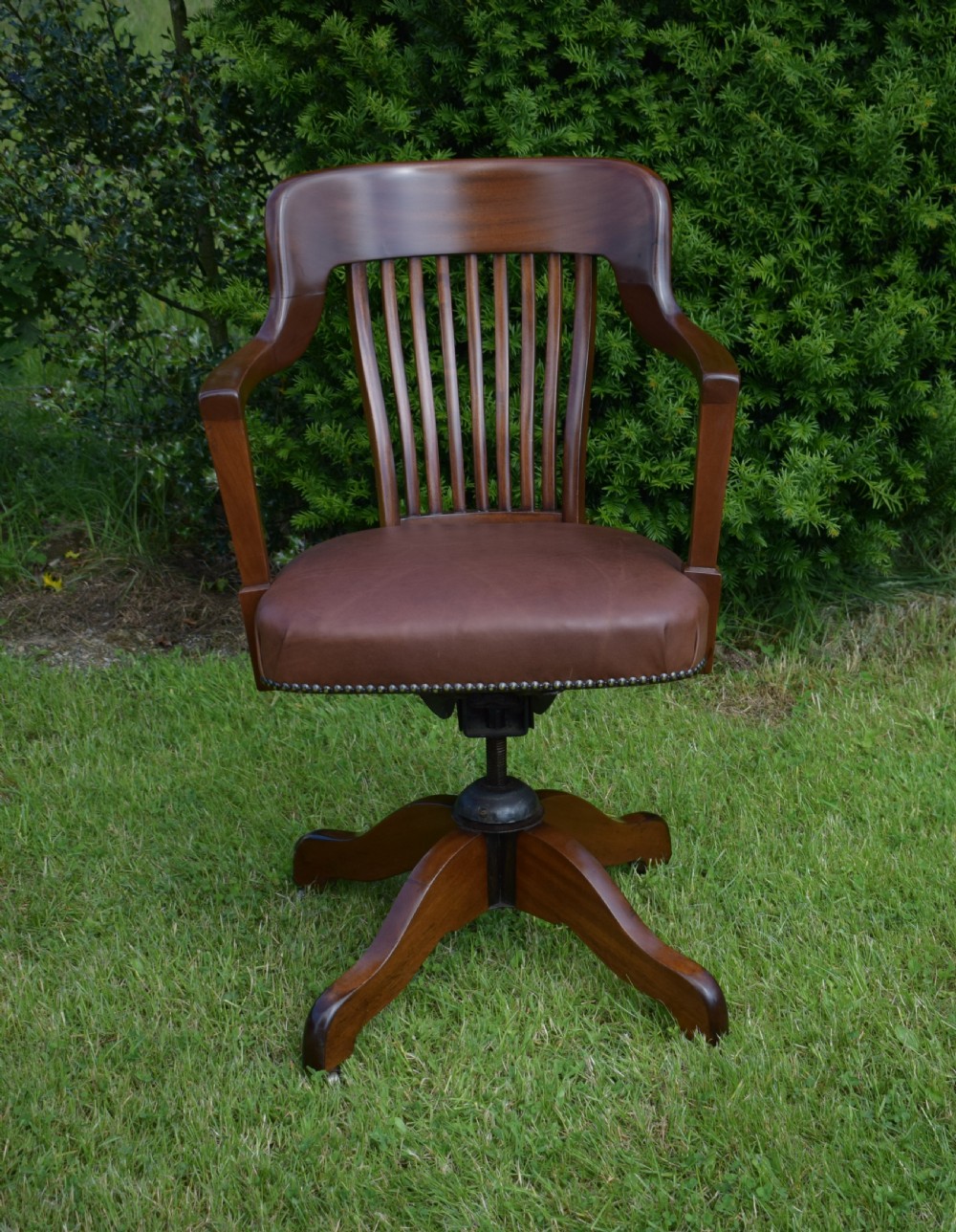 Antique Victorian Office Chair View X