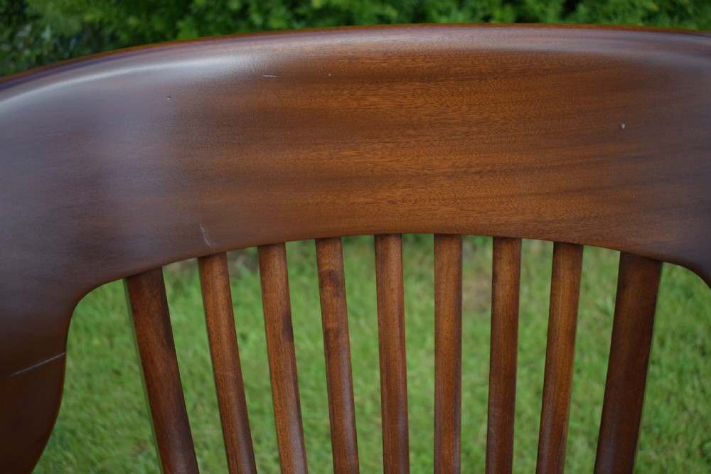 Antique Victorian Office Chair View XIV