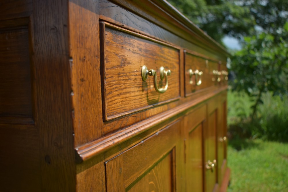 Antique Welsh Dresser & Rack Georgian Style View X