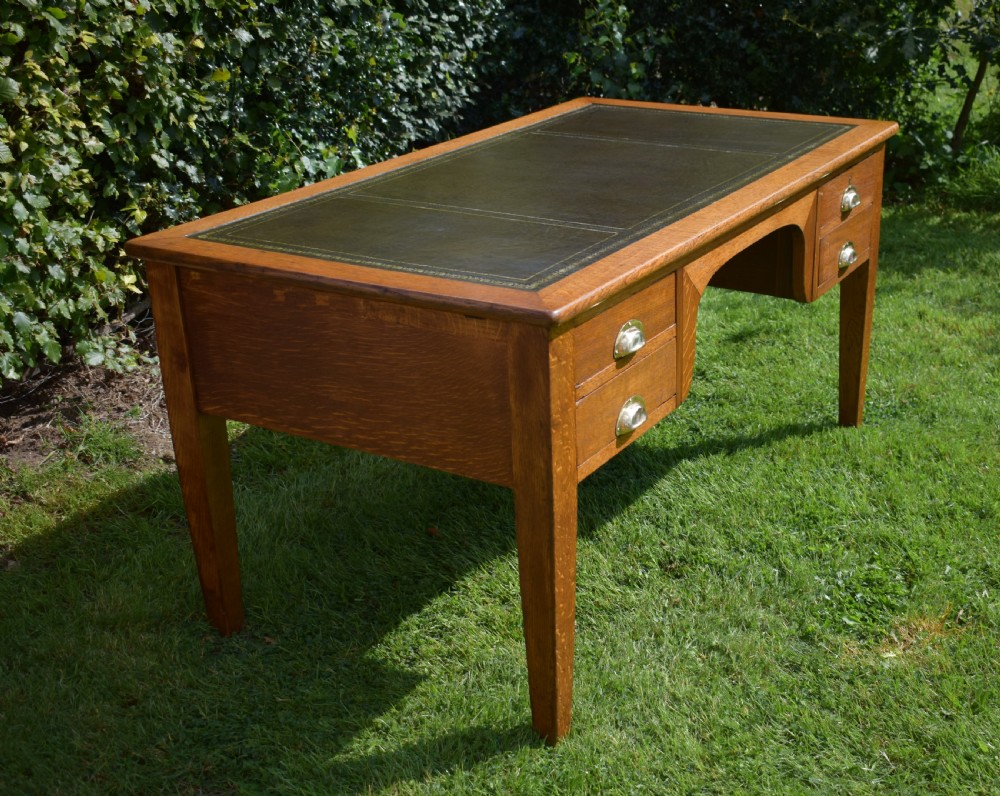 Antique Oak Desk View III