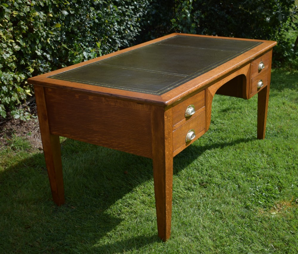 Antique Oak Desk View IV