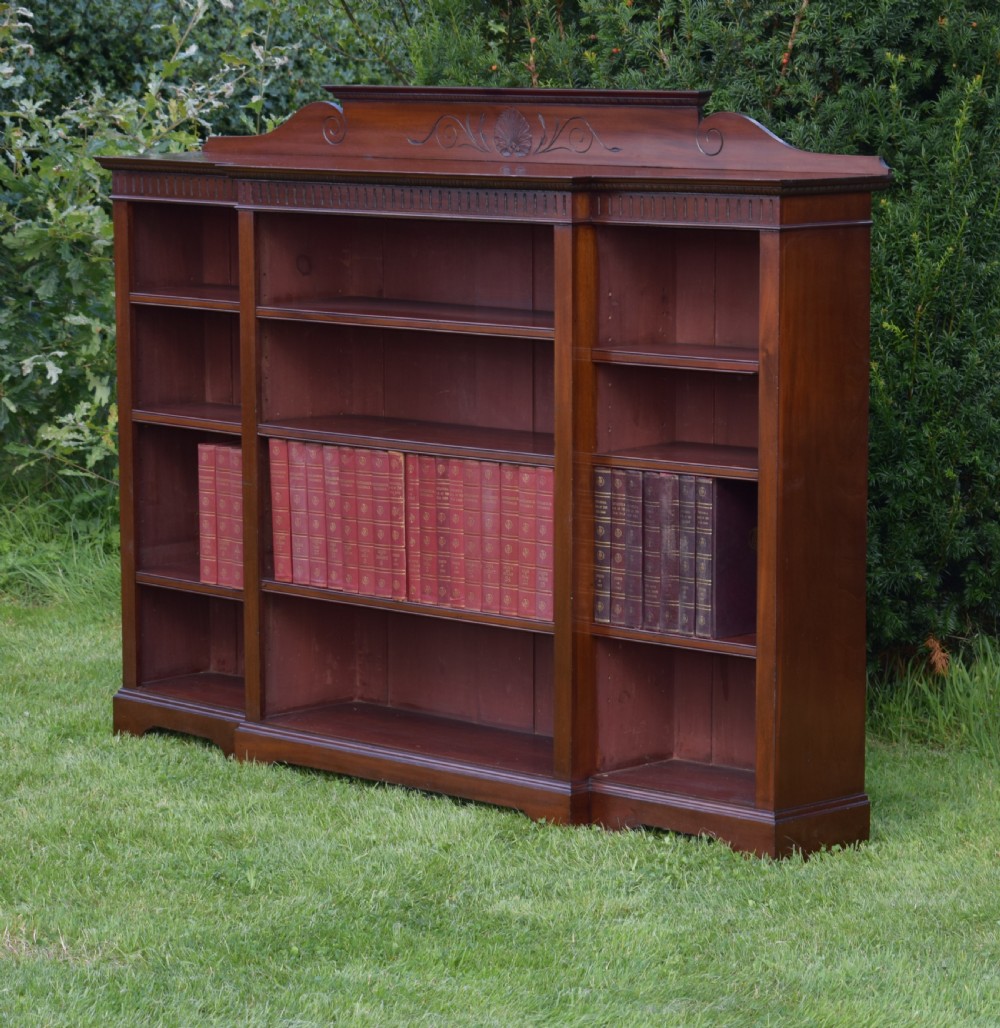 Antique Bookcase Late Victorian View II