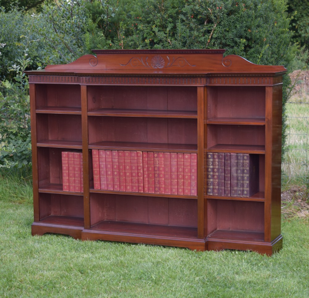 Antique Bookcase Late Victorian View III