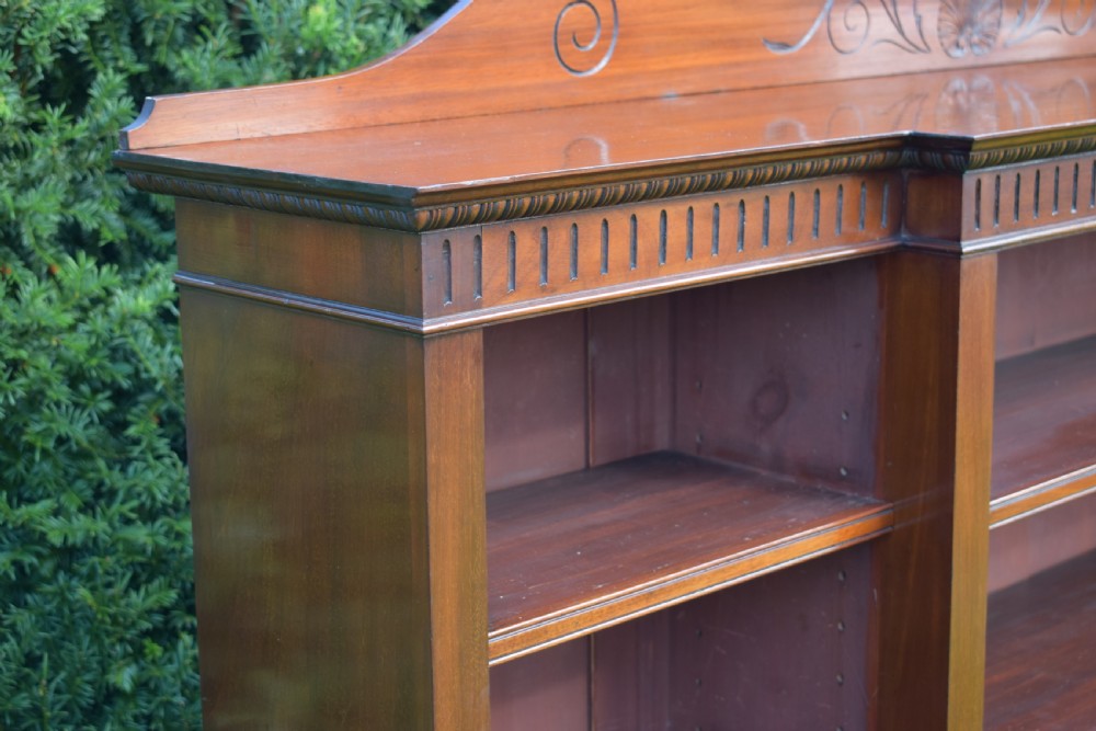 Antique Bookcase Late Victorian View V