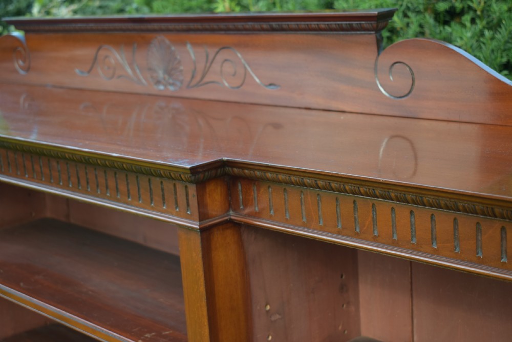 Antique Bookcase Late Victorian View VI