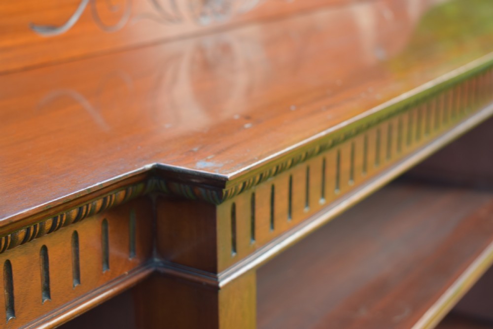 Antique Bookcase Late Victorian View IX