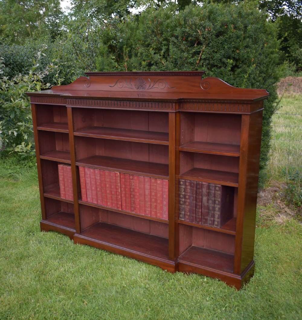 Antique Bookcase Late Victorian View XIII
