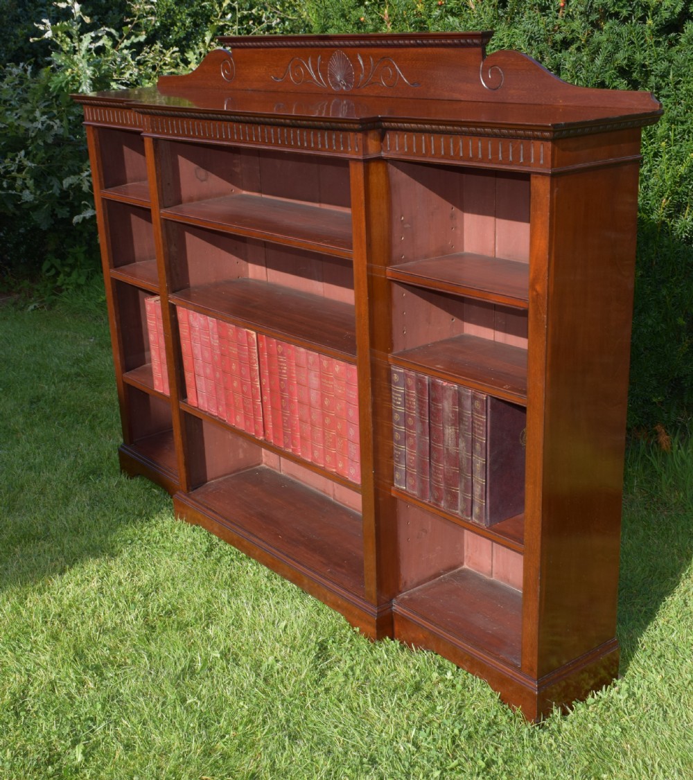 Antique Bookcase Late Victorian View XIV