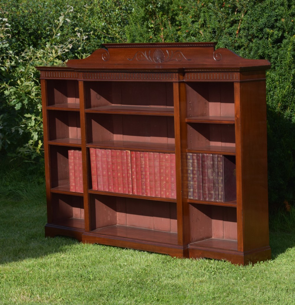 Antique Bookcase Late Victorian View XV