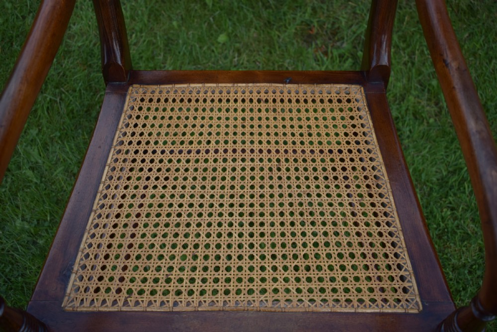 Antique English Regency Period Campaign Arm Chair (Circa 1810) View IV