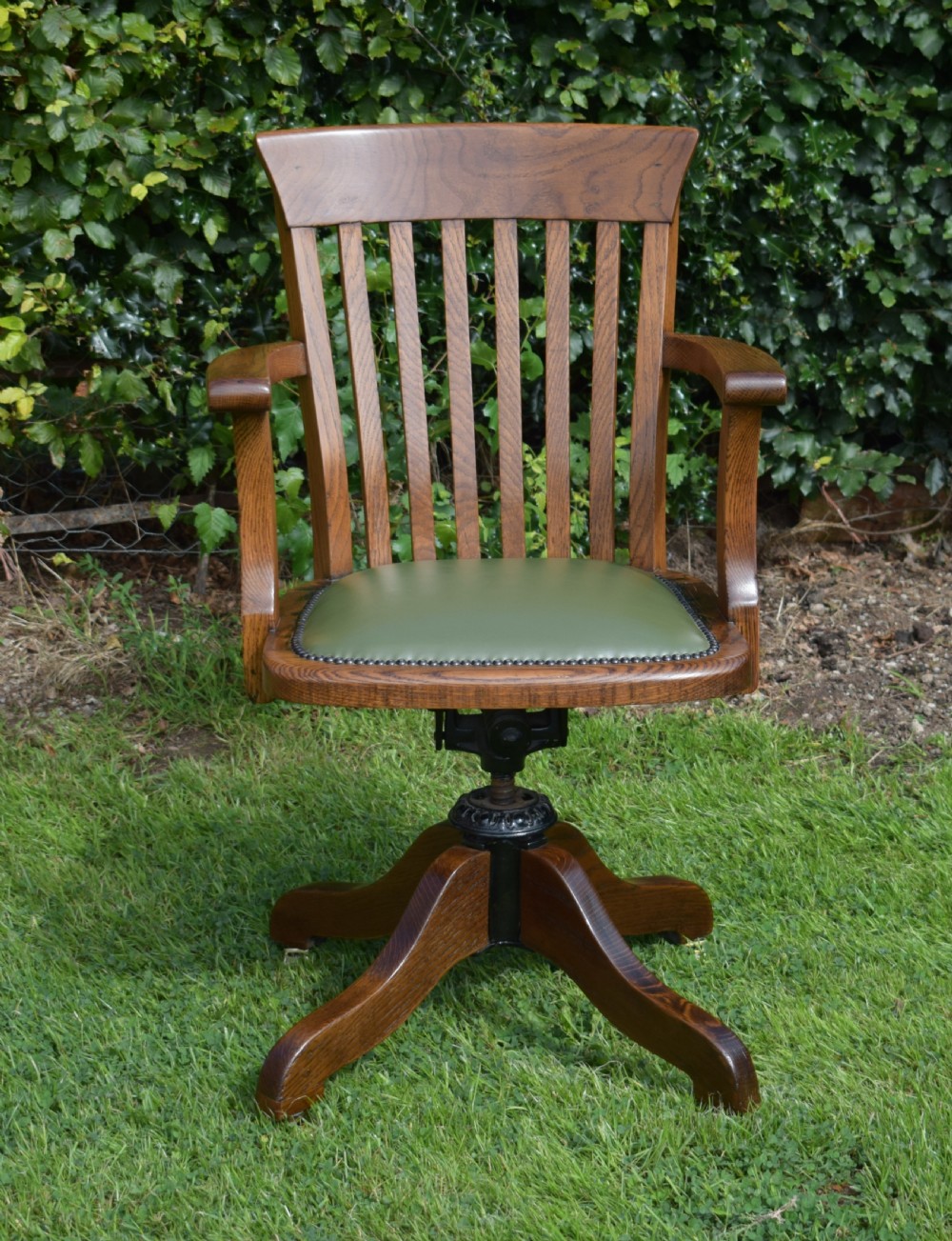 Antique Swivel Desk Chair